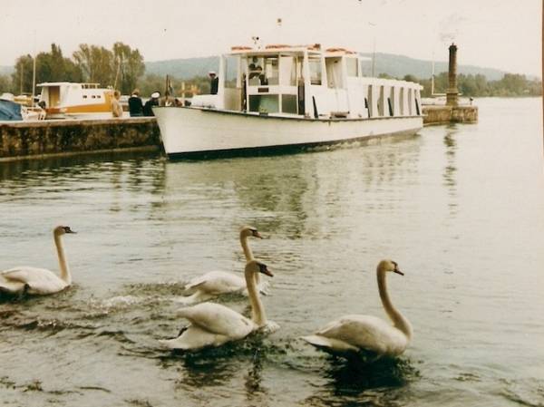 Angera, quando il lago sommerse la piazza (inserita in galleria)