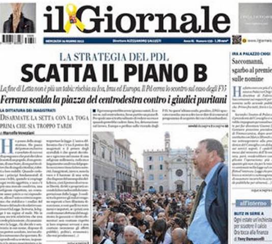 I quotidiani oggi in edicola (inserita in galleria)