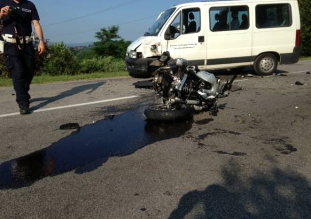 Incidente A Cocquio Trevisago - VareseNews - Foto