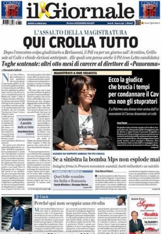 Quotidiani in edicola 11 luglio (inserita in galleria)