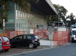 Lavori alla stazione di Gallarate (inserita in galleria)