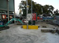 Lavori alla stazione di Gallarate (inserita in galleria)