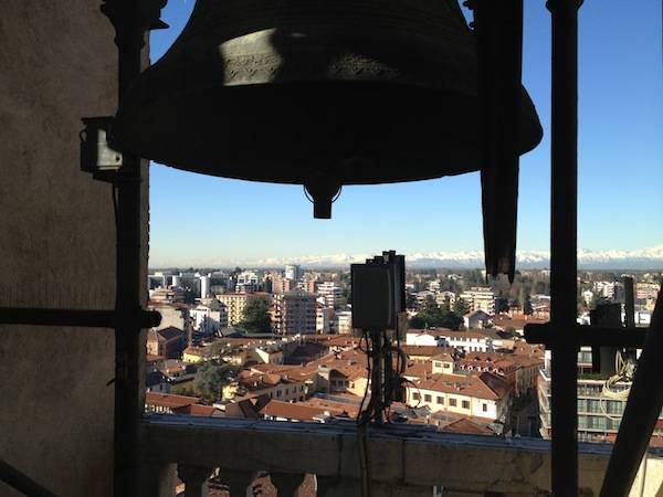 Dentro al campanile di Gallarate (inserita in galleria)