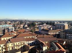 Gallarate vista dall'alto, dal campanile della Basilica (inserita in galleria)