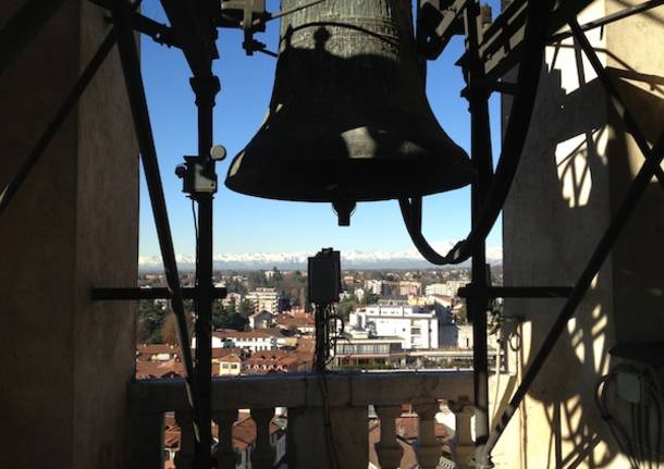 Gallarate vista dall'alto, dal campanile della Basilica (inserita in galleria)