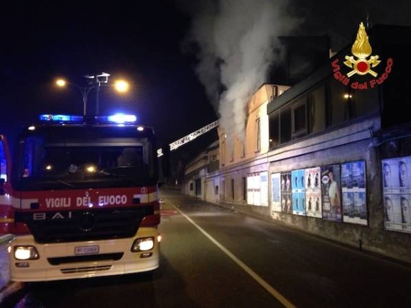 L'incendio all'ippodromo (inserita in galleria)