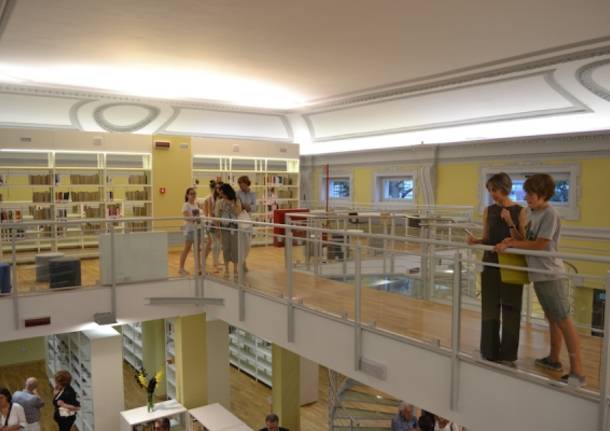 Inaugura la 201Cnuova201D biblioteca di Busto (inserita in galleria)