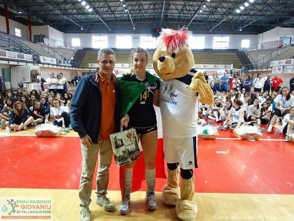 pallavolo under 14 progetto volley orago finali nazionali 2014 barletta alice tanase