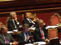 Scontro Candiani-Renzi in Senato (inserita in galleria)