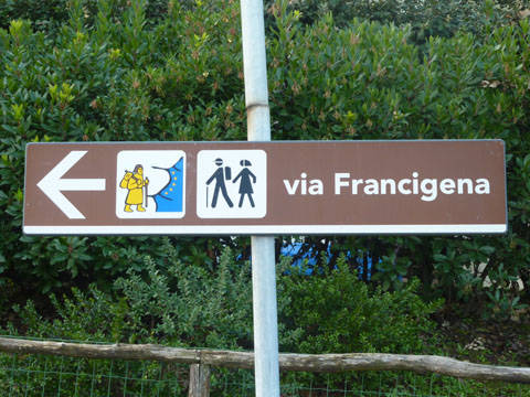 Sulla Via Francigena (inserita in galleria)