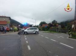 Incidente stradale a Brissago Valtravaglia (inserita in galleria)