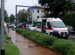 incidente ambulanza 118 casciago pioggia