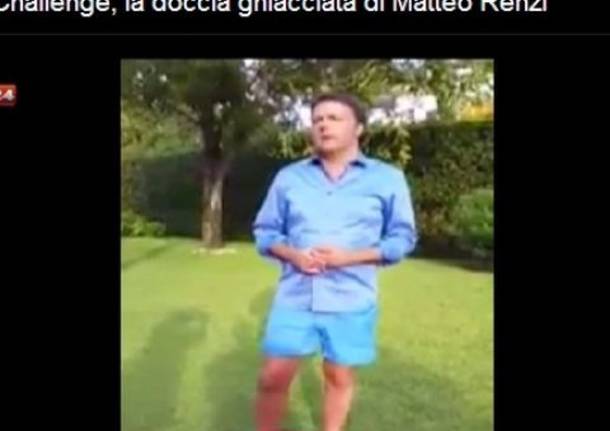 La doccia ghiacciata di Matteo Renzi