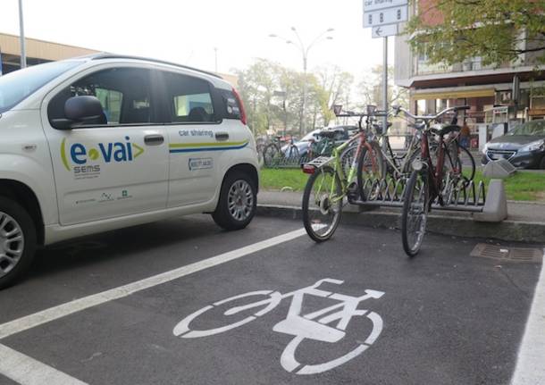 Car sharing e-vai a Gallarate (inserita in galleria)