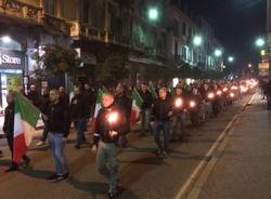 Il corteo in memoria delle vittime delle Foibe  (inserita in galleria)