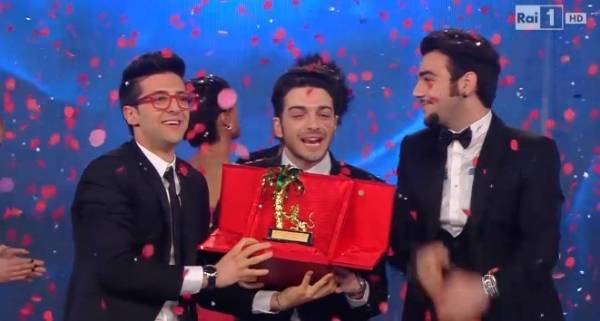 Il Volo vince il Festival di Sanremo (inserita in galleria)