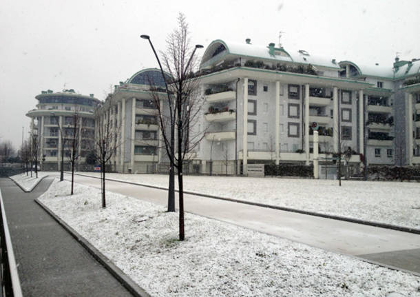 La neve a Castellanza e Legnano (inserita in galleria)