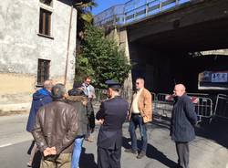 crollo ponte via gasparotto chiusa al traffico