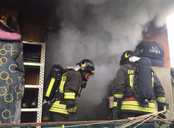ispra incendio vigili del fuoco 