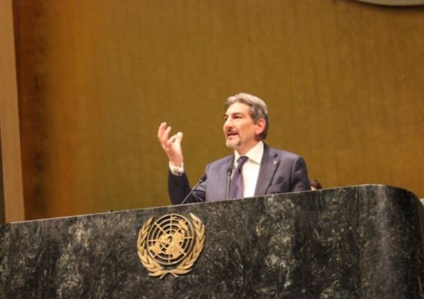 Raffaele Cattaneo all'ONU