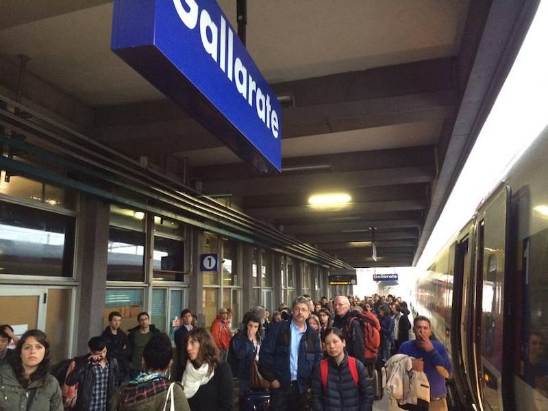 Il "pendolino" svizzero si guasta a Gallarate 