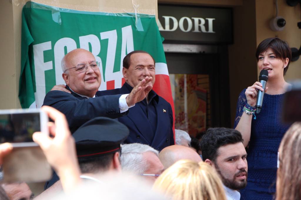 Comizio di Berlusconi