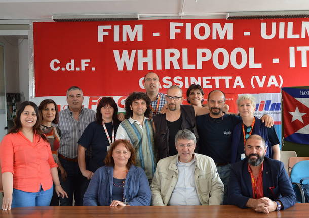 Landini all’assemblea dei lavoratori Whirlpool