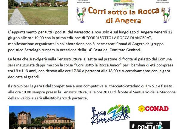 Angera apre le porte all’estate di “corsa”