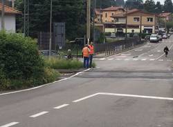 gazzada schianno, passaggio a livello