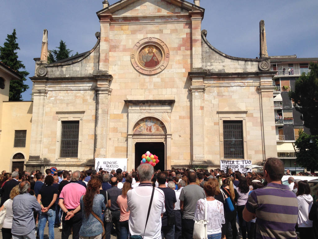 Il funerale di Sara Servidio