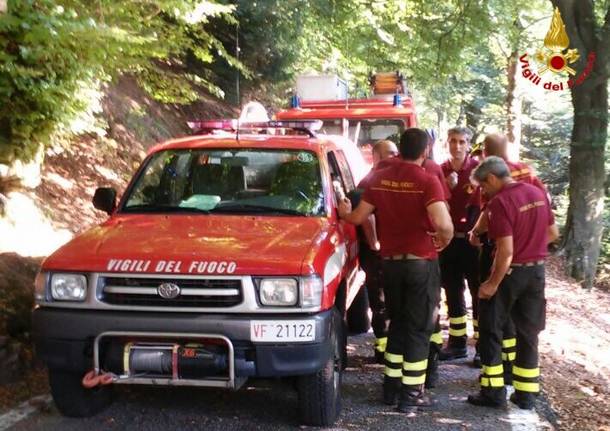 Intervento sul monte San Martino