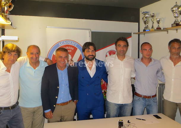 presentazione ernestino ramella varese calcio 1910 spartaco landini