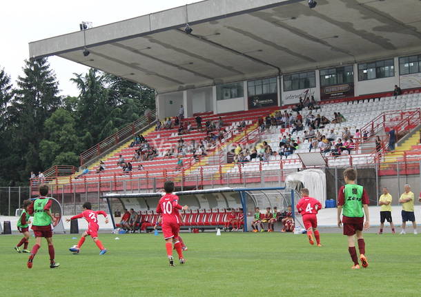 La scuola calcio del Varese fa festa allo stadio