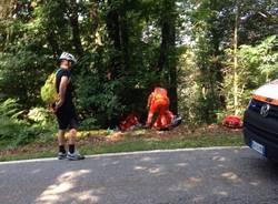 incidente moto brinzio