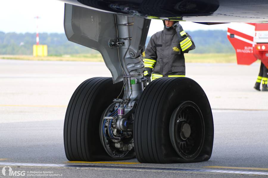 malpensa allarme aeroflot