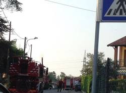 operaio ferito via brughiera castronno