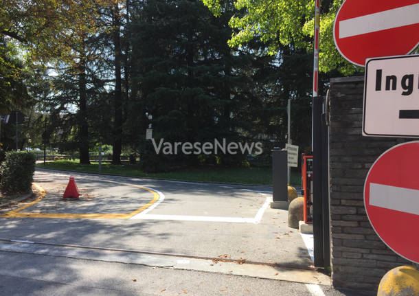 Cambia l'ingresso all'ospedale di Varese