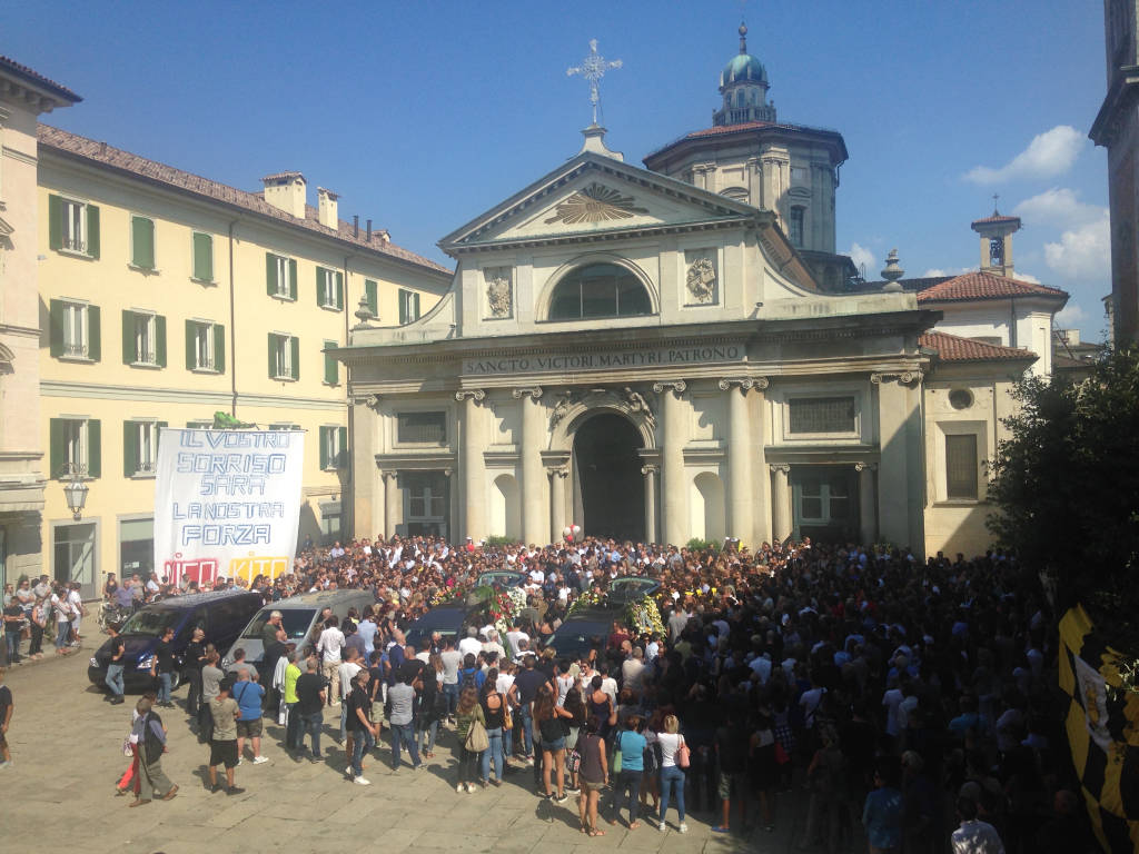 I funerali di Marco e Nicolò