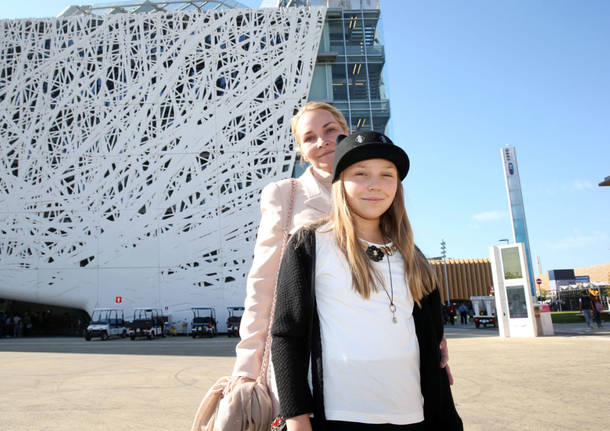 Le principesse del Liechtenstein a Expo