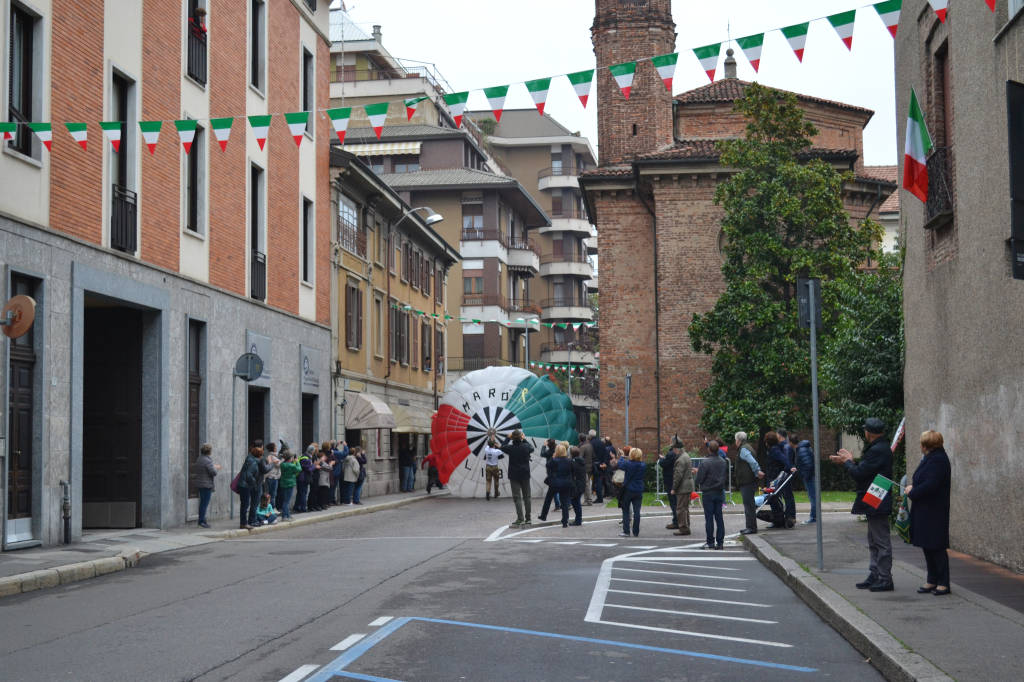 L'aunata degli alpini a Busto