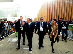 Mattarella e Ban Ki Moon ad Expo