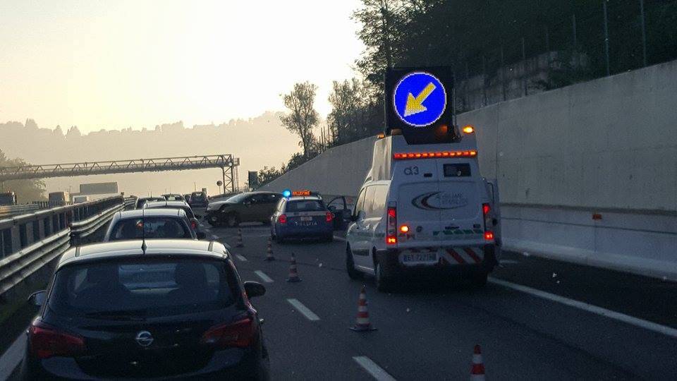 pedemontana incidente