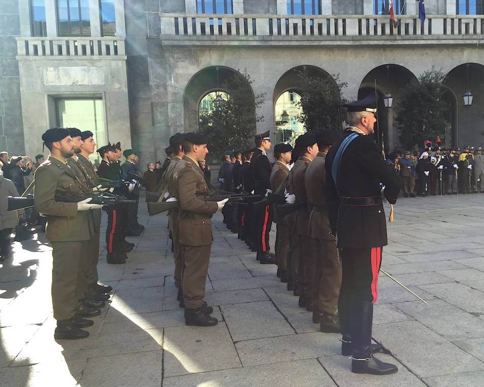 La sfilata del 4 Novembre 2015 a Varese