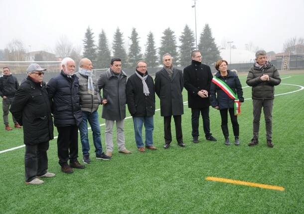 Busto Garolfo: inaugurazione campo sintetico – dicembre 2015