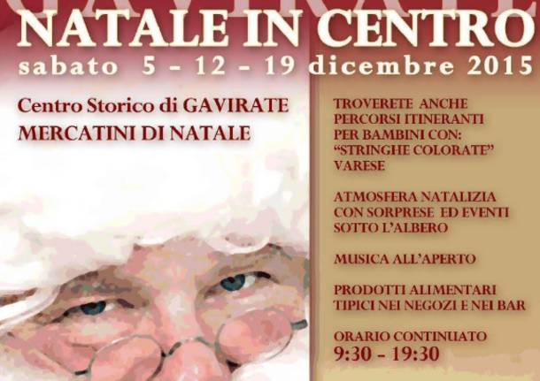 natale in centro gavirate