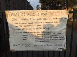 Protesta alle Ada Negri