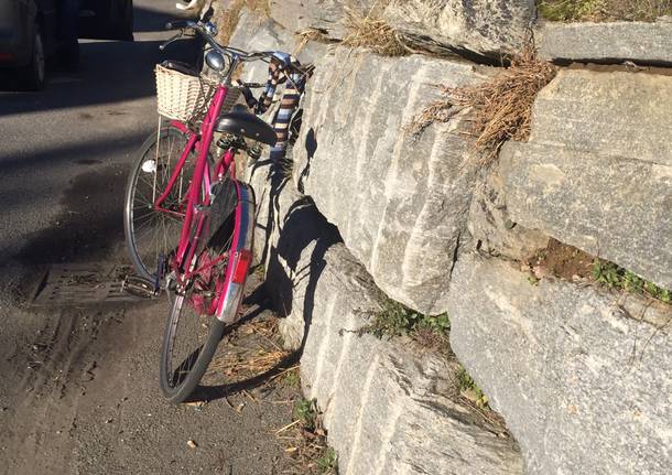 Incidente sul Sempione, investita una ciclista