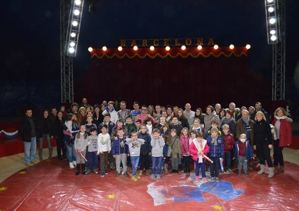 I bambini del Ponte del Sorriso al circo