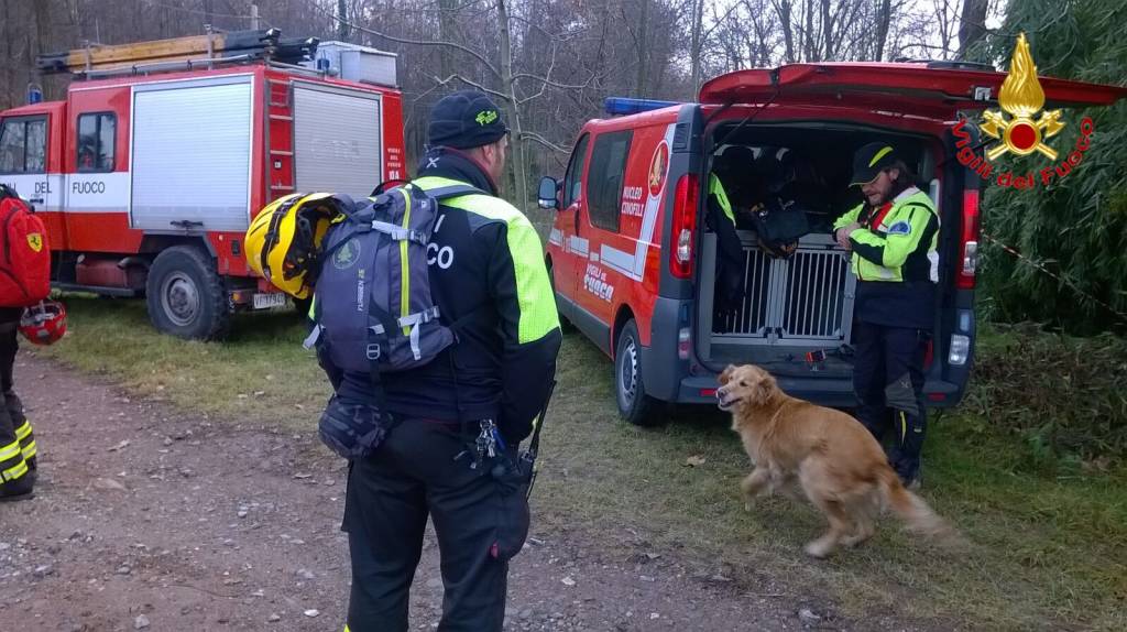 Ricerche donna cerro unità cinofile 8 gennaio 2016