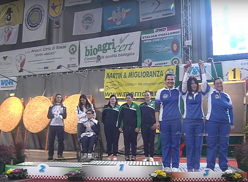 Campionato italiano indoor tiro con l'arco 2016